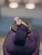 Super mooi Diamant gouden ring 0.65 ct vs, Ophalen of Verzenden, Nieuw, 17 tot 18, Goud