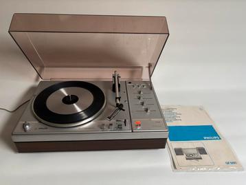 Vintage Philips 660 platenspeler versterker stereoset beschikbaar voor biedingen