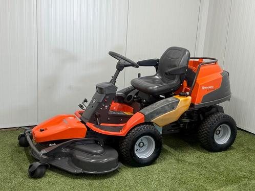 Husqvarna R 422TS AWD zitmaaier frontmaaier stuurbekr. 112cm, Tuin en Terras, Zitmaaiers, Gebruikt, Ophalen