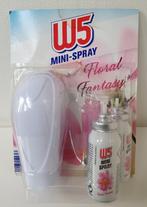 W5 mini-spray/ luchtverfrisser: Floral Fantasy, Huis en Inrichting, Schoonmaakartikelen, Ophalen of Verzenden, Overige typen