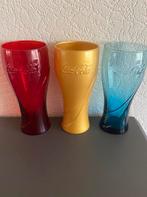 3 Mac Donald limited Cola glazen, Ophalen of Verzenden, Zo goed als nieuw, Frisdrankglas