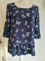 Tuniek met vlinder libelle print Maat M, Kleding | Dames, Maat 38/40 (M), Blauw, Ophalen of Verzenden, Onbekend