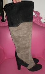 Prachtige suede Roberto d'Angelo overknee laarzen Mt. 41, Kleding | Dames, Schoenen, Ophalen, Hoge laarzen, Roberto d'Angelo, Grijs