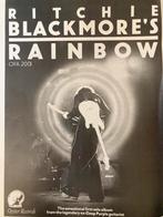 Paginagrote A4 advertentie RAINBOW Ritchie Blackmore release, Ophalen of Verzenden