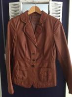 Leren blazer van Sandwich, zgan, 40, Ophalen of Verzenden, Zo goed als nieuw, Maat 38/40 (M), Bruin