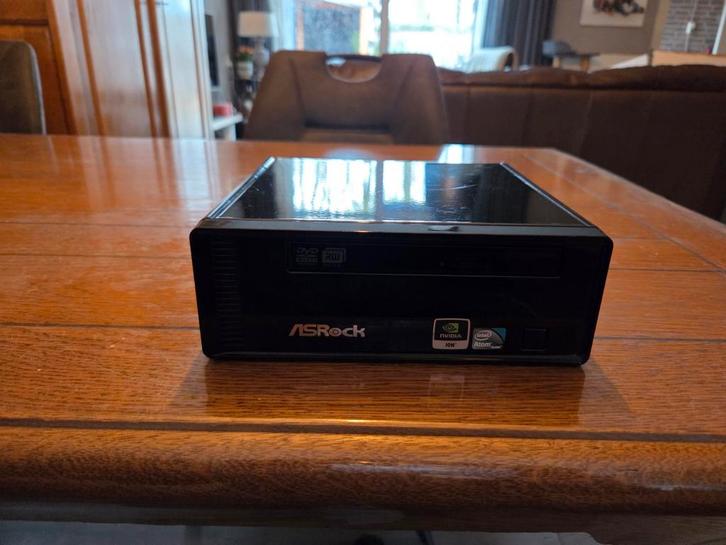 Asrock ION 330 Mini PC - Compact en Functioneel, Computers en Software, Desktop Pc's, Gebruikt, Minder dan 2 Ghz, SSD, 4 GB, Met videokaart
