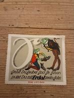 Vintage Erdal Kikker Reclame Sluitzegel ABC Serie, Antiek en Kunst, Ophalen of Verzenden