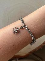 Tisento S925 Zilveren Armband met Bedels, Ophalen of Verzenden, Zo goed als nieuw, Met bedels of kralen, Zilver