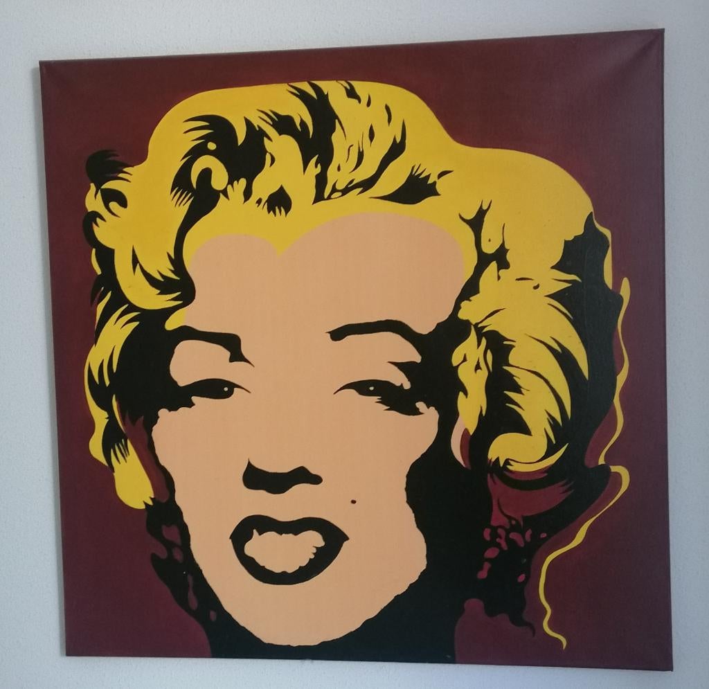 POP ART  druk van Marilyn Monroe, Ophalen of Verzenden