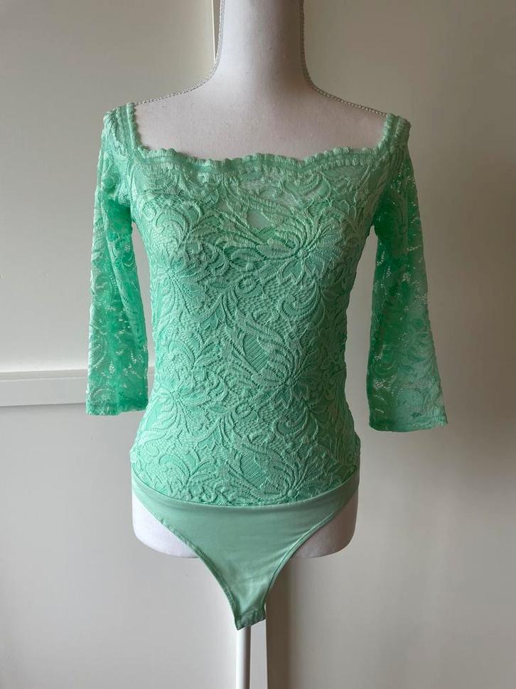 NIEUW Coolcat body mint groen maat M, Kleding | Dames, Tops, Nieuw, Maat 38/40 (M), Groen, Lange mouw, Ophalen of Verzenden
