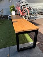 Houten bankje met bijbehorende kussentjes, Antiek en Kunst, Ophalen