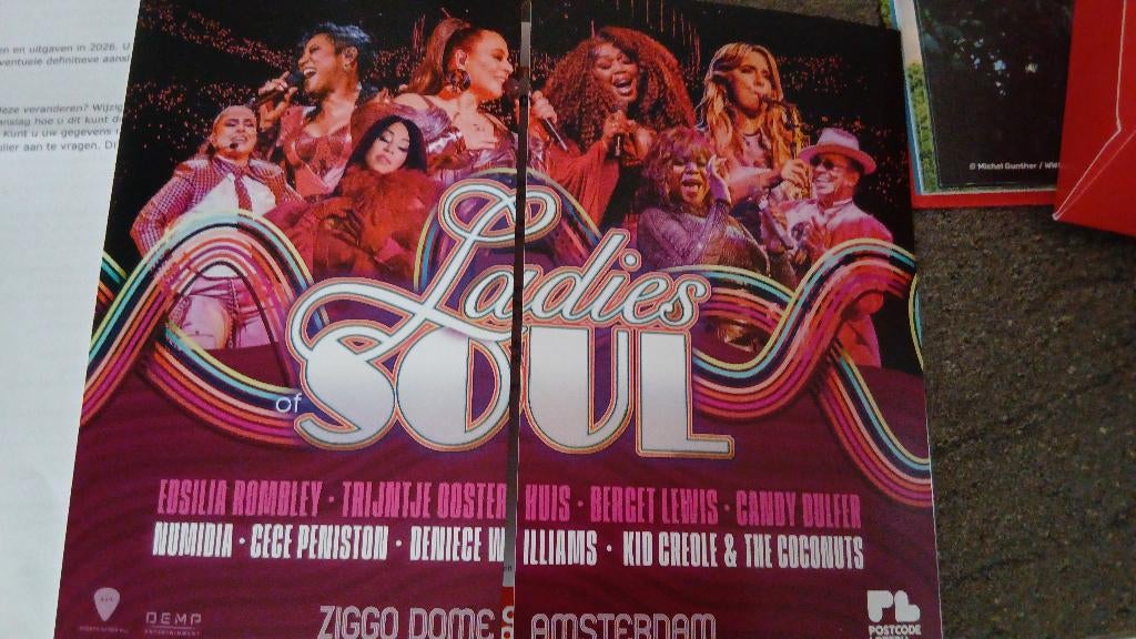concert  ladies of soul in de ziggo dome op 5 april 2026, Tickets en Kaartjes, Concerten | Overige, Twee personen, April