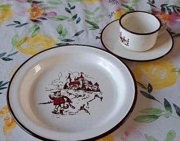 E-mailen ontbijtset beschikbaar voor biedingen