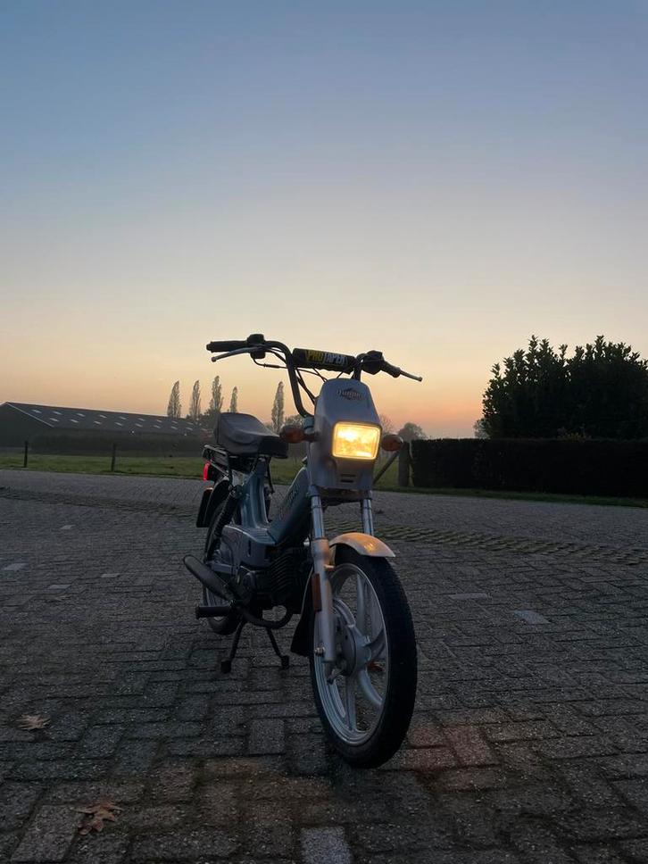 Tomos e-start, Fietsen en Brommers, Brommers | Tomos, Gebruikt, Quadro, Maximaal 25 km/u, Ophalen