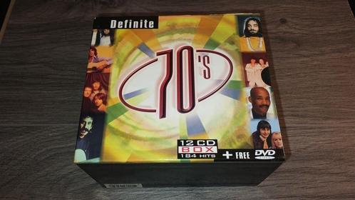 Definite 70's - 10 Th Anniversary Collection [12 Cd Box + D, Cd's en Dvd's, Cd's | Verzamelalbums, Zo goed als nieuw, Pop, Ophalen of Verzenden