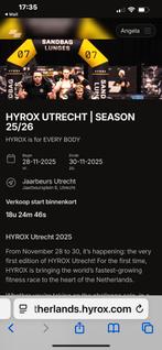 Gezocht! Hyrox Utrecht Men solo kaarten gezocht!!!, Drie personen of meer