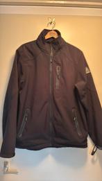 Zwarte Lizard softshell met fleece winterjack mt XL, Ophalen of Verzenden, Zo goed als nieuw, Maat 56/58 (XL), Zwart