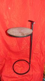 Martini drank planten tafeltje bijzettafel opknapper, Huis en Inrichting, Tafels | Bijzettafels, Minder dan 55 cm, Gebruikt, Metaal of Aluminium