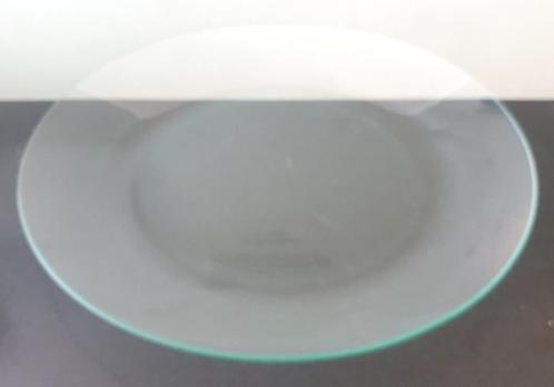 Grote glazen schaal, zestig centimeter diameter, Huis en Inrichting, Woonaccessoires | Vazen, Nieuw, 50 tot 75 cm, Glas, Ophalen