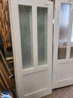 78x201,5cm binnendeur opdek en stomp incl veiligheid glas, Doe-het-zelf en Verbouw, Glas, 80 tot 100 cm, Ophalen of Verzenden