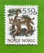 Noorwegen, Ophalen of Verzenden, Gestempeld, Dier of Natuur