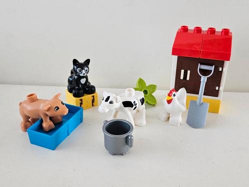 Lego duplo 10870 - boerderijdieren - compleet, Kinderen en Baby's, Speelgoed | Duplo en Lego, Zo goed als nieuw, Duplo, Ophalen of Verzenden