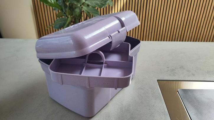 Poetsbox paars, Dieren en Toebehoren, Paarden en Pony's | Verzorgingsproducten, Zo goed als nieuw, Ophalen