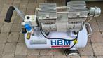 30 liter HBM Professionele Low Noise compressor, Doe-het-zelf en Verbouw, Compressors, Ophalen, 6 tot 10 bar, Zo goed als nieuw