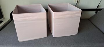 2x Dröna Ikea Roze Bakken beschikbaar voor biedingen