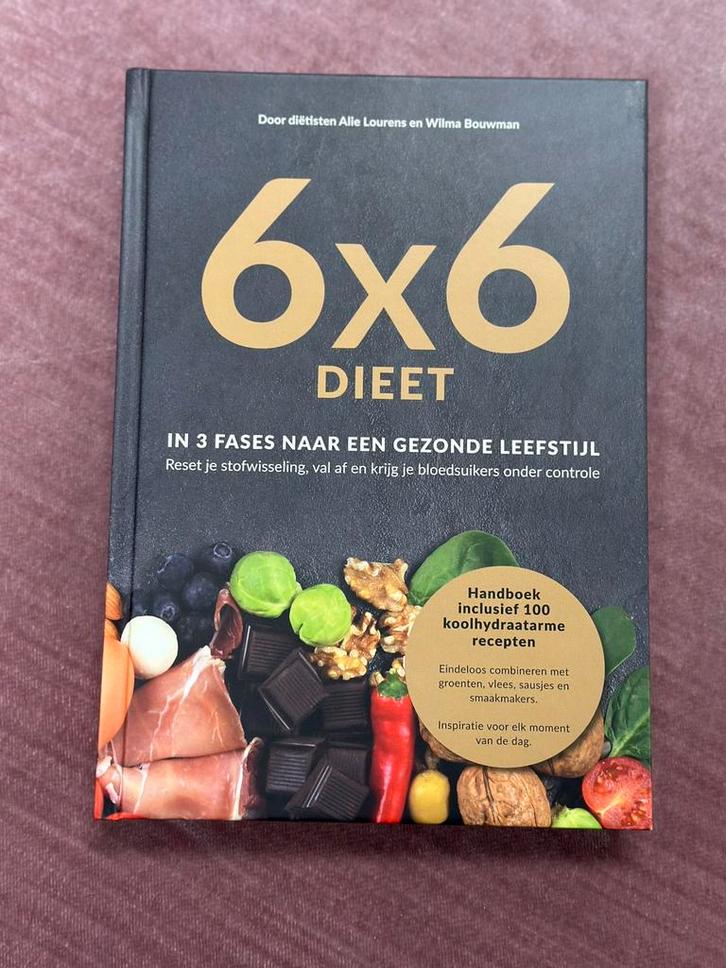 Het 6x6 dieet boek van Wilma Bouwman, Boeken, Kookboeken, Zo goed als nieuw, Ophalen of Verzenden