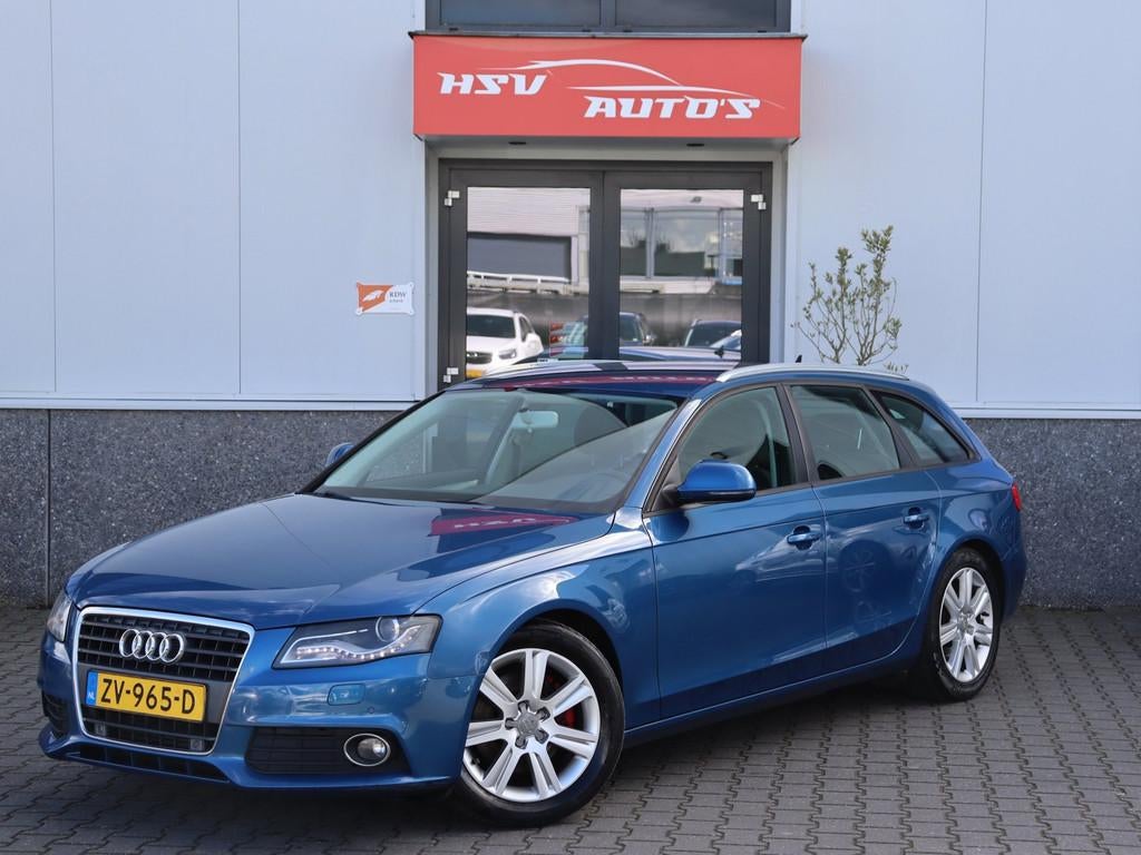 Audi A4 Avant 1.8 TFSI navi LM airco cruise, Auto's, Audi, Voorwielaandrijving, Gebruikt, 4 cilinders, Blauw
