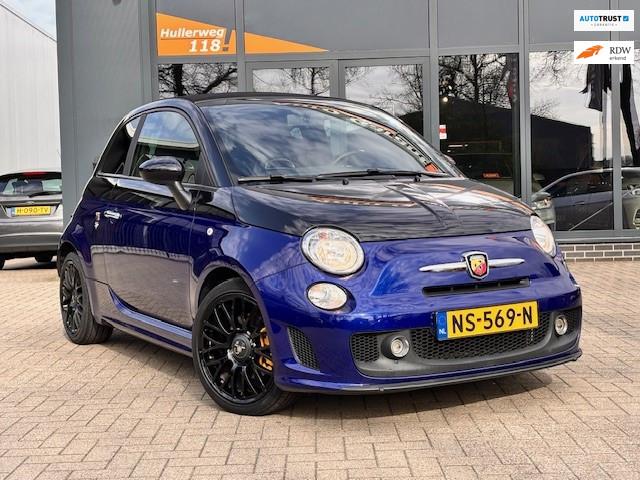 Fiat 500 1.4 T-Jet Abarth Elaborabile/ cabrio / bi colore/le, Auto's, Fiat, Voorwielaandrijving, Euro 6, 4 cilinders, Cabriolet