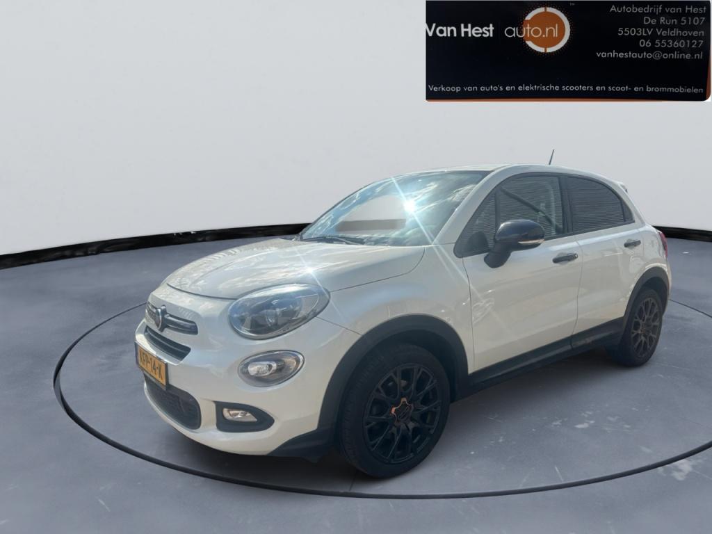 Fiat 500X 1.4 T M-Air PopStar 6 MND GAR | CLIMA | NAVI | CRU, Auto's, Fiat, Gebruikt, 4 cilinders, Wit, Origineel Nederlands