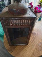 Vintage Industrieel Blik Kroepoekblik Lantaarn 35cm, Ophalen of Verzenden