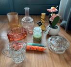 Melkkannetje van geslepen glas - zware kwaliteit, Huis en Inrichting, Keuken | Servies, Ophalen of Verzenden, Zo goed als nieuw