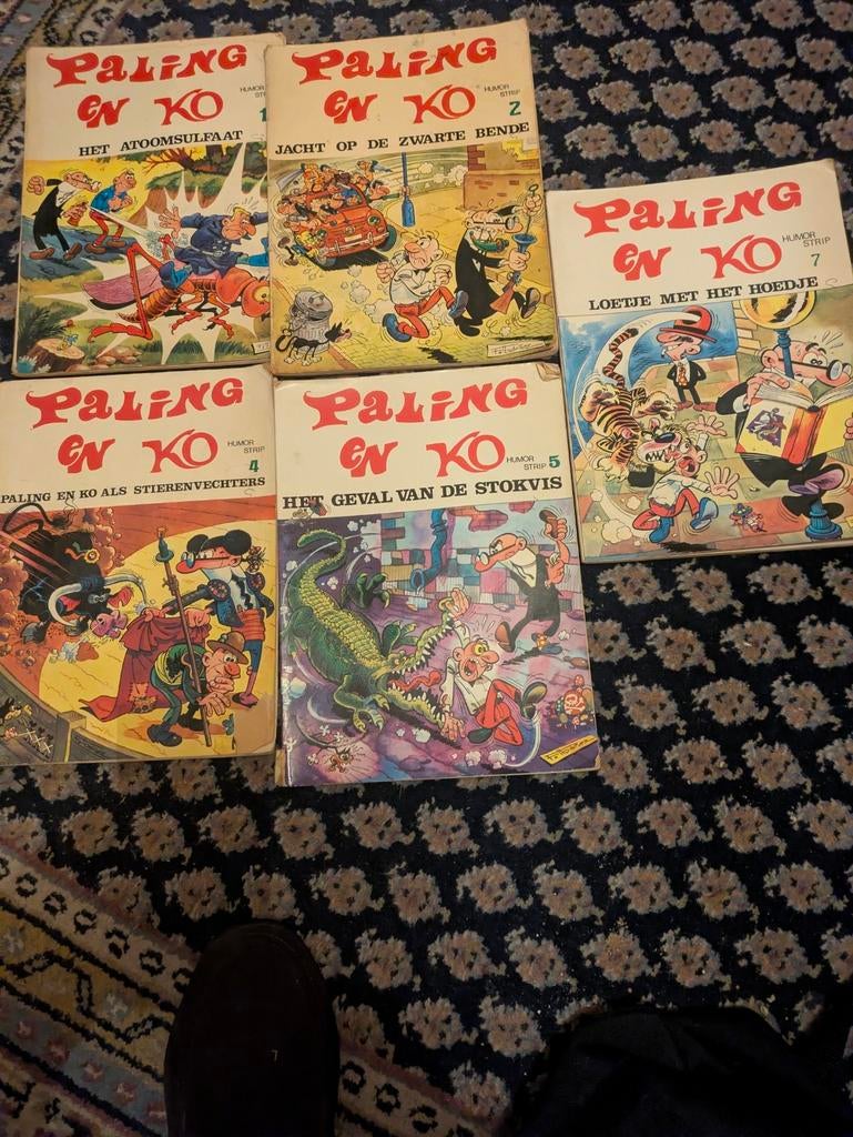 Paling en Ko Stripboeken -  (6 stuks), Boeken, Stripboeken, Meerdere stripboeken, Ophalen, Gelezen, Francisco Ibáñez