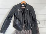 Gestuz zwart leren biker jasje, Ophalen of Verzenden, Zo goed als nieuw, Zwart