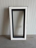 Kunststof Draaikiep Raam Wit/Antraciet 740x1490mm, Ophalen, Gevelraam of Ruit, Minder dan 80 cm, 120 tot 160 cm