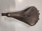 Oud heren fietszadel Lepper, Nederlands fabrikaat, Gebruikt, Sepper, Oldtimer, Ophalen of Verzenden