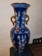 Grote Chinese Vaas Blauw-Wit 60cm Hoog, Ophalen