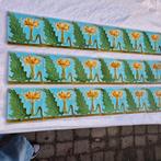 18 art nouveau wandtegels prachtige kleuren, Ophalen