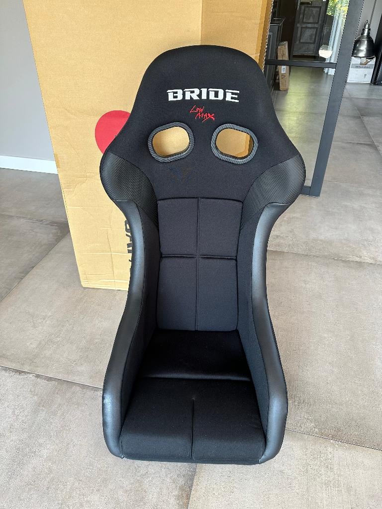 Bride Zeta IV kuipstoel sportstoel autostoel FIA zwart, Auto diversen, Ophalen of Verzenden