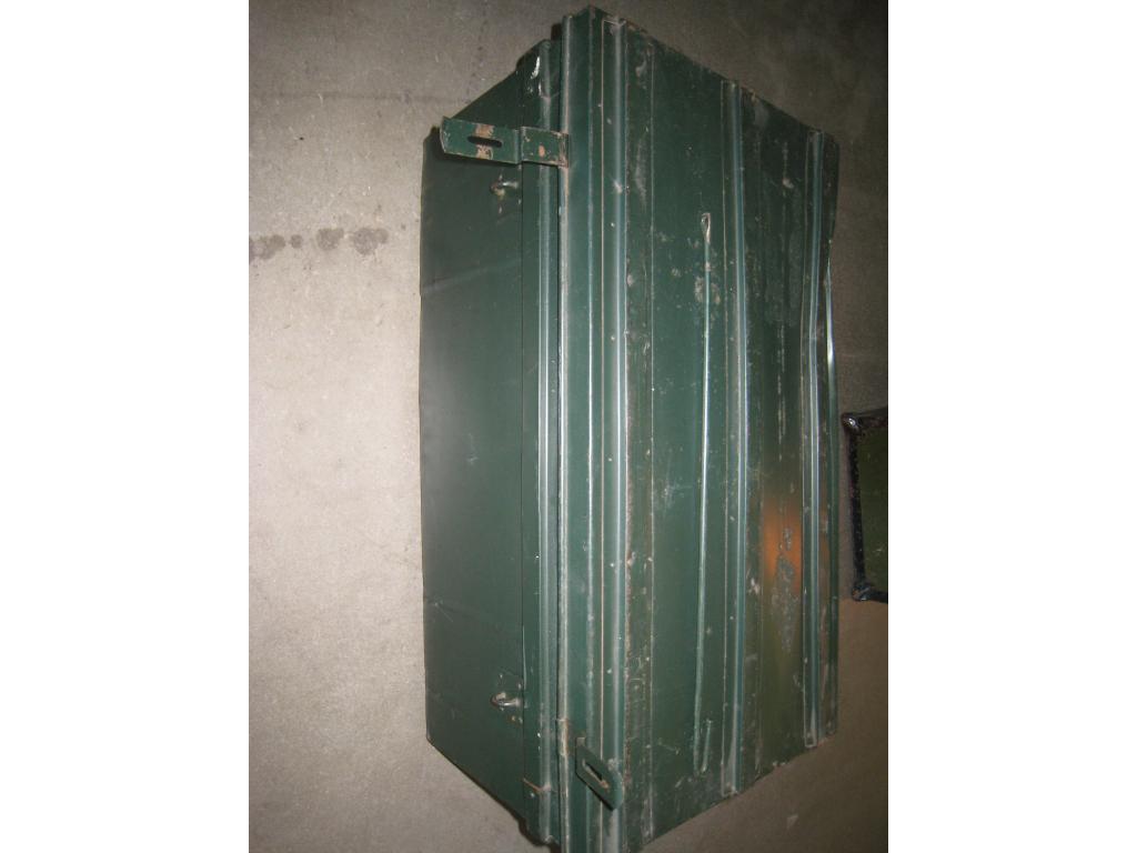 KistenVintage metalen (leger)kist, Niet ingevuld, Gebruikt, Niet ingevuld, Niet ingevuld