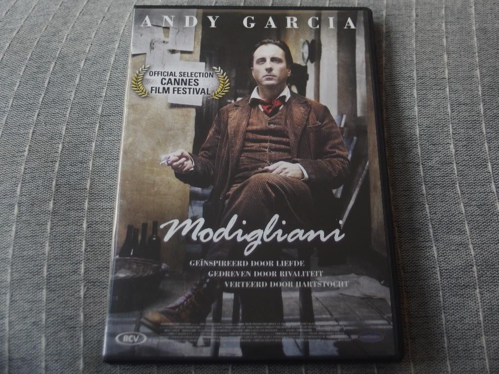 Modigliani DVD 2004 Andy Garcia, Elsa Zylberstein, Alle leeftijden, Ophalen of Verzenden, Gebruikt, Waargebeurd drama