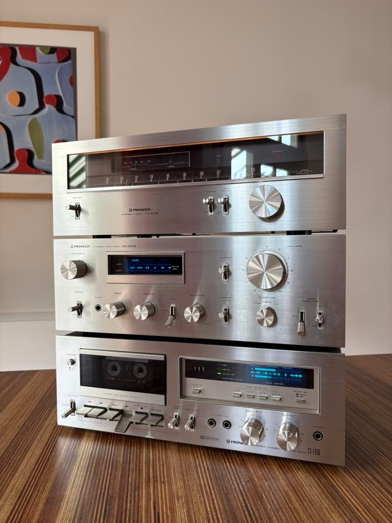 Pioneer Blue Line stereo set vintage (1979), Audio, Tv en Foto, Stereo-sets, Ophalen, Zo goed als nieuw, Pioneer