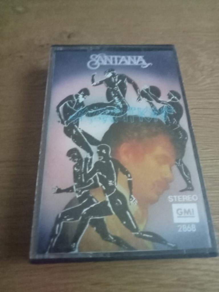 cassette Santana, Cd's en Dvd's, Cassettebandjes, Gebruikt, 1 bandje, Ophalen of Verzenden, Voorbespeeld