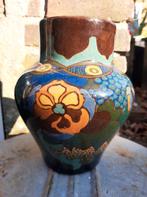 Arnhemse Fayence Plateel | Vaas | Puntgaaf |18 CM, Ophalen