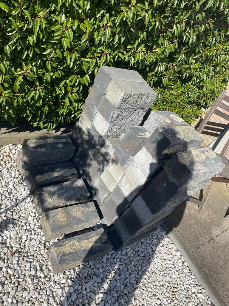 Gebruikte betonnen stapelblokken, Ophalen, Gebruikt, Klinkers, Minder dan 5 m²