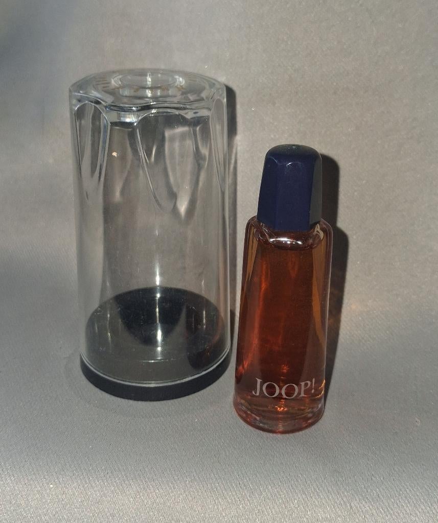 Luxe parfum mini - Joop Nuit de ete + doosje, Ophalen of Verzenden, Zo goed als nieuw, Miniatuur, Gevuld