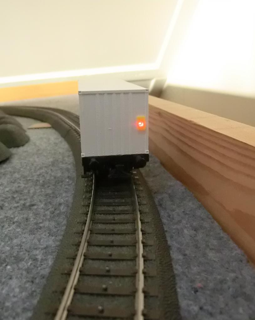 Marklin containerwagen 4481 met sluitverlichting, Hobby en Vrije tijd, Modeltreinen | H0, Wisselstroom, Wagon, Ophalen of Verzenden